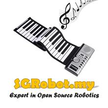Portable 61 Keys Electronic Keyboard Flexible Piano Electronic Piano