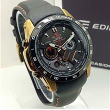CASIO EDIFICE M1000 LEATHER STRAP ALL SUBDIAL FUNCTIONING