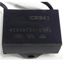 CBB61 1.0uF-16uF 450V AC Capacitor Motor Starter Ceiling Fan Condenser