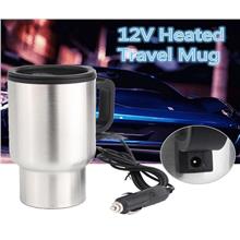 S/steel Car Hot Kettle VehicleThermal Travel Cup Handy