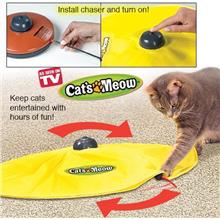 Cat's Meow Motorized Wand Moving Mouse Cat Toys Undercover Cat Supply
