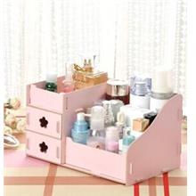 DIY Wooden Cosmetic / Stationery Double Drawer Storage Box
