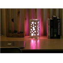 PVC WOOD PLASTIC LAMP RECTANGLE NIGHT LAMP WITH RGB REMOTE CONTROL CO