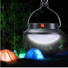 Solar Bulb Nightlight Camping Hiking 60 LED Outdoor Hanging Rotatable