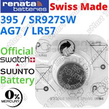 RENATA 395 SR927SW AG7 LR57 Silver Oxide Battery (Low Drain)