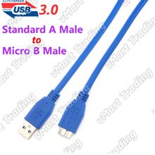USB 3.0 A Male to Micro B Male Cable 0.3M/0.5M/3.0M/5.0M