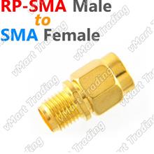 I Connector RP-SMA Male to SMA Female Straight Adapter
