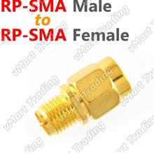 I Connector RP-SMA Male to RP-SMA Female Straight Adapter