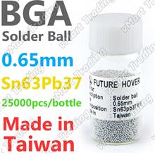 PMTC Sn63Pb37 BGA Solder Ball  25K 0.65mm