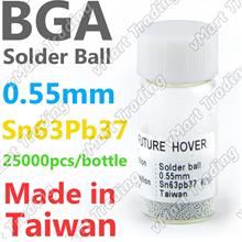 PMTC Sn63Pb37 BGA Solder Ball  25K 0.55mm