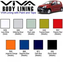 Perodua Viva Side Door Moulding / Body Lining (All Colors Available)