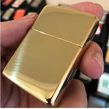 High Polished Gold 254B Zippo Lighter