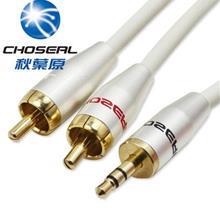 Choseal Q565B 1M 3.5mm to RCA Audio Interconnect Cable (White)