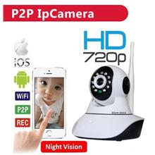 Wireless P2P IP CCTV Camera HD Night Micro SD Slot