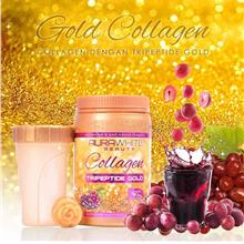 AURAWHITE GOLD Collagen with Tripeptide Gold - FREE Shaker &amp; Gold Soap