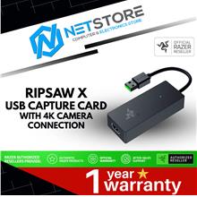 RAZER RIPSAW X USB CAPTURE CARD WITH CAMERA CONNECTION