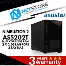 ASUSTOR NIMBUSTOR 2 AS5202T DUAL CORE|2GB RAM|2 BAY NAS