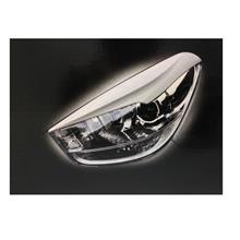 Perodua Myvi Lagi Best 11-14 Head Lamp Lid Cover Eye Lid With PAINTED