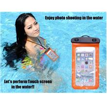 142 - PVC Touchable Smartphone Waterproof Bag Case (Large)