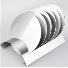 Stainless Steel Round Coaster Set with Holder Cup Mat