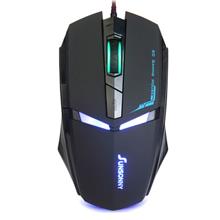 6D Button Wired Iron Man Gaming Mouse - Ergonomic Design with LED Ligh