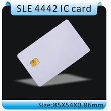 PVC FM4442 Chip Contact Blank Smart IC Card - 1pc