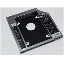 Notebook 2nd HDD Caddy 12.7mm SATA 2.5 &rdquo; Case Enclosure Optical Bay CD