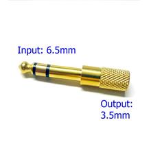 Audio 6.5mm male to 3.5mm female Adapter jack Converter microphone