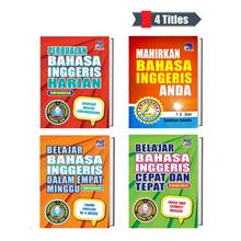 Prestasi Learn Basic English Through Bahasa Melayu Pocket Series Set (4 Titles