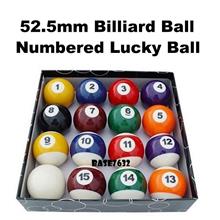 52.5mm 2 1/15 inch Lucky Ball Billiard Pool Ball 16pcs Set 2191.1