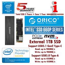 ORICO Intel 660p 1TB M.2 2280 External PCIe NVMe SSD