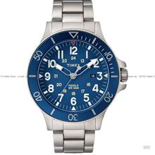 TIMEX TW2R46000 (M) Allied Coastline 43mm 24-hr Date SS Bracelet Blue
