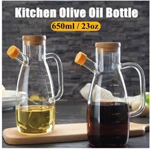 Kitchen Glass Oil Bottle Canister Jar Can Leak Kitchen
