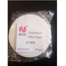 101 Qualitative Filter paper 47mm (Equivalent to Whatmann No.4)