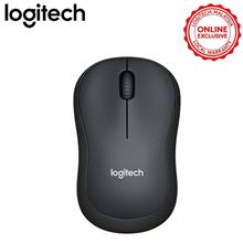 (Silent) 100% ORIGINAL Logitech M220 Wireless Mouse 2.4 GHz ~Charcoal