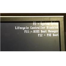 Dell lifecycle controller disabled -Repair