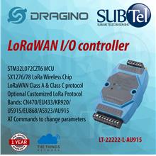 DRAGINO LT-22222-L-AU915 LoRaWAN I/O Controller LT-22222-L LoRa WAN