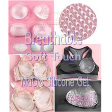 Magic Soft Touch Natural Silicone Gel Bra Massage Bouncy Insert Push