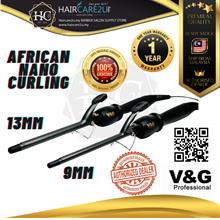V&amp;G V-C20 African Hair Style Nano Curling Tong