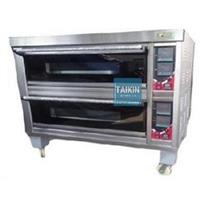 Gas Baking Oven 2 Layer 4 Dish Trays 0°C ~ 300°C Commercial