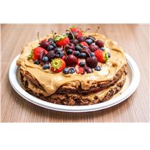 Butter Cookie Cake Toppings with Fruits (DON'T BUY TESTING ONLY)