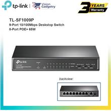 TP-Link TL-SF1009P 9 Port Desktop Network Ethernet LAN POE+ Switch
