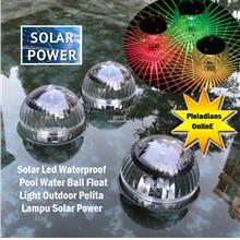 👉 READY STOCK Solar Led Waterproof Pool Water Ball Float Light Lamp