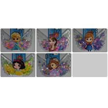 Wing Style Quicksand Princesses Hair Clip