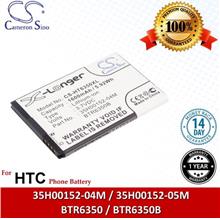 Original CS Phone Battery HT6350XL 35H00152-04M BTR6350 HTC ADR6350