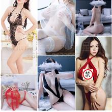 One Piece Bodysuit-Lace Pyjamas Hollow Sleepwear-Teddy Erotic Porn