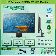 HP Compaq LE2002x 20' LED Monitor 20-inch Wide 1600x900 (Grade B)