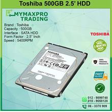 USED Toshiba 500GB notebook SATA hardisk / 500gb 2'5 Laptop HD