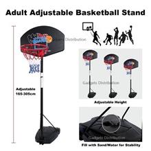 Portable Adult Adjustable Height Basketball Stand 165-305cm 2517.1