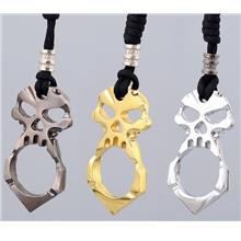 Handcuffs Stainless Steel Finger Punch Brass Knuckle Buckle Cover